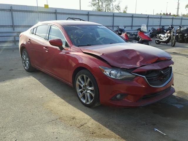 JM1GJ1W67E1125561 - 2014 MAZDA 6 GRAND TO RED photo 1