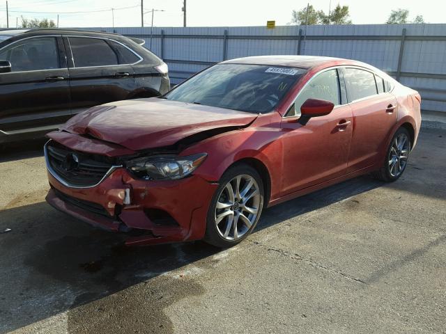 JM1GJ1W67E1125561 - 2014 MAZDA 6 GRAND TO RED photo 2