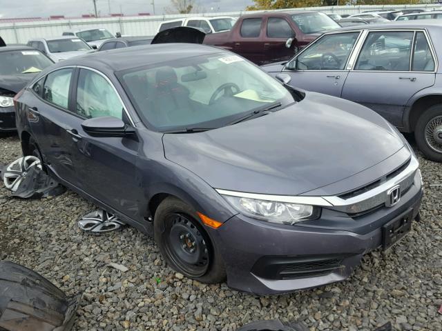 2HGFC2F54HH530352 - 2017 HONDA CIVIC LX GRAY photo 1