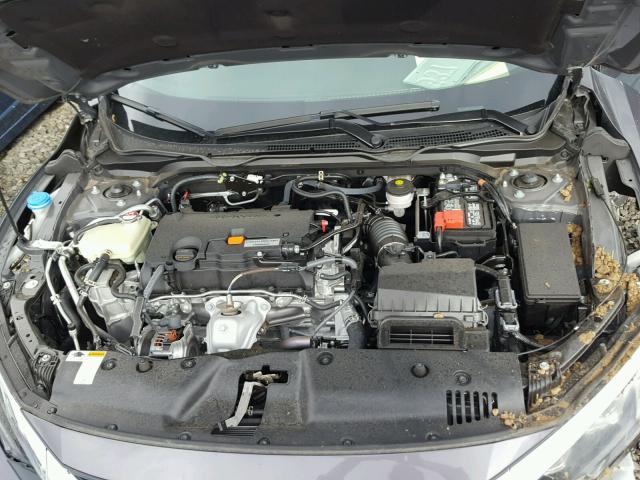 2HGFC2F54HH530352 - 2017 HONDA CIVIC LX GRAY photo 7