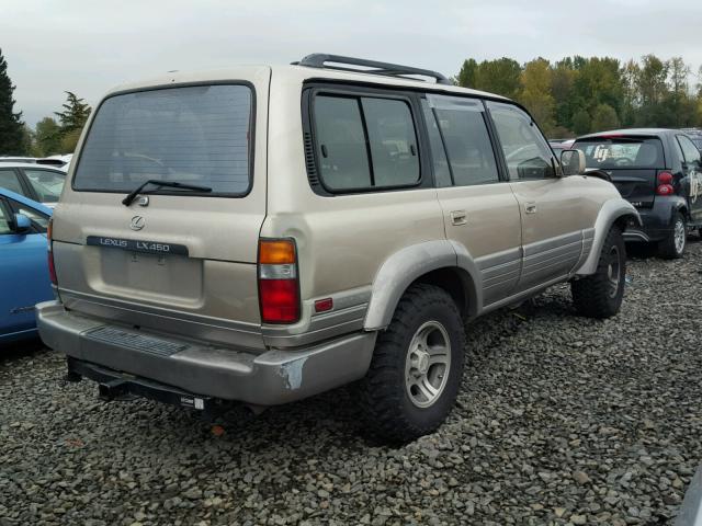 JT6HJ88J9V0180766 - 1997 LEXUS LX GOLD photo 4