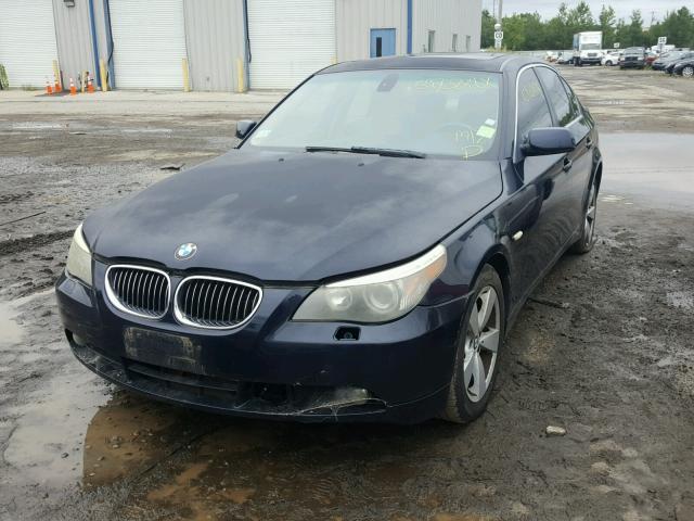 WBANF73557CU28768 - 2007 BMW 530 XI BLUE photo 2