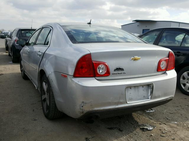 1G1ZC5E16BF296518 - 2011 CHEVROLET MALIBU 1LT SILVER photo 3