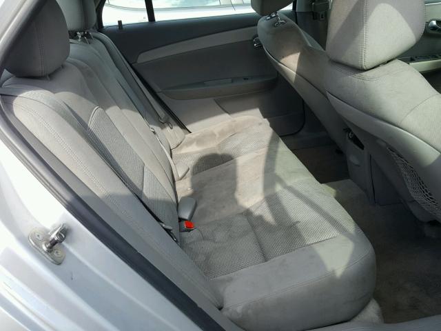 1G1ZC5E16BF296518 - 2011 CHEVROLET MALIBU 1LT 银色 照片 6
