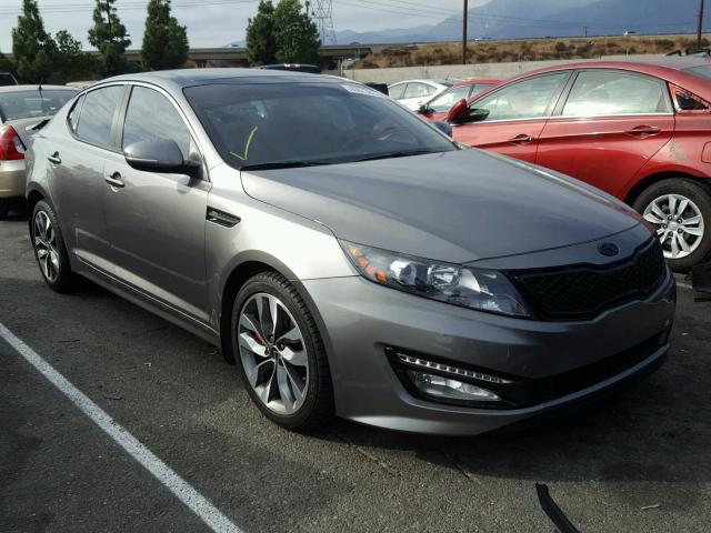 5XXGR4A66DG172021 - 2013 KIA OPTIMA SX SILVER photo 1