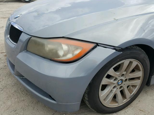 WBAVB13566KR63041 - 2006 BMW 325 BLUE photo 9