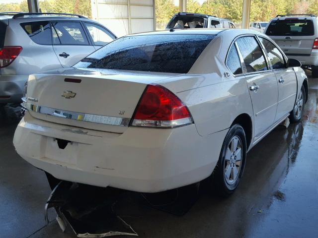 2G1WT55K369140057 - 2006 CHEVROLET IMPALA LT WHITE photo 4