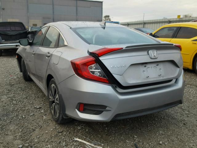 19XFC1F76GE028219 - 2016 HONDA CIVIC EXL SILVER photo 3