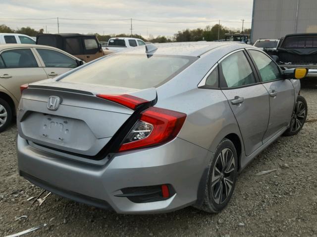 19XFC1F76GE028219 - 2016 HONDA CIVIC EXL SILVER photo 4