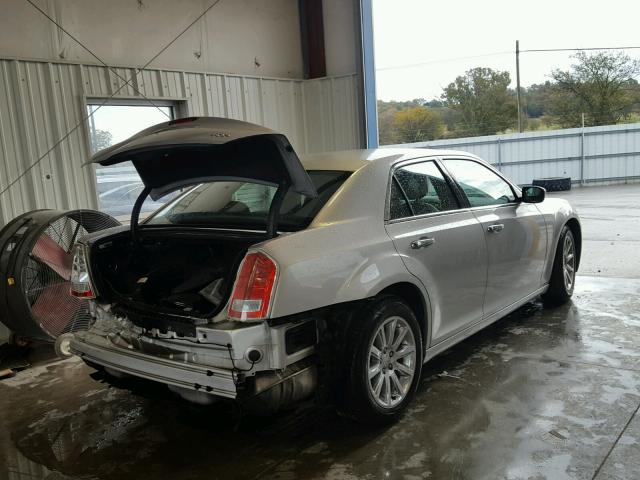 2C3CCACG7CH113225 - 2012 CHRYSLER 300 LIMITE SILVER photo 4