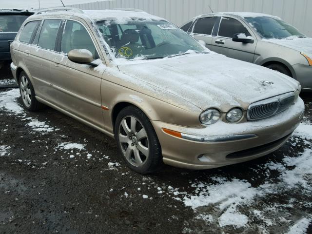 SAJWA54C55WE42161 - 2005 JAGUAR X-TYPE GOLD photo 1