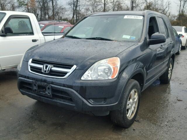 SHSRD78823U153623 - 2003 HONDA CR-V EX შავი ფოტო 2