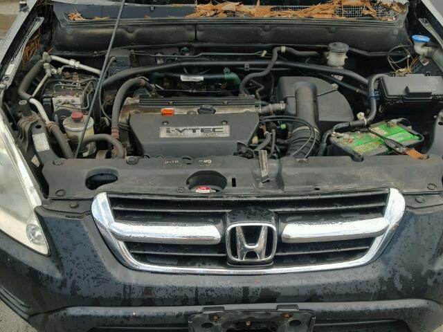 SHSRD78823U153623 - 2003 HONDA CR-V EX შავი ფოტო 7