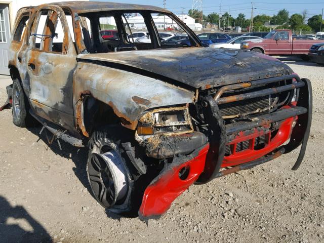 1B8HS78Z32F126115 - 2002 DODGE DURANGO R/ BURN photo 1