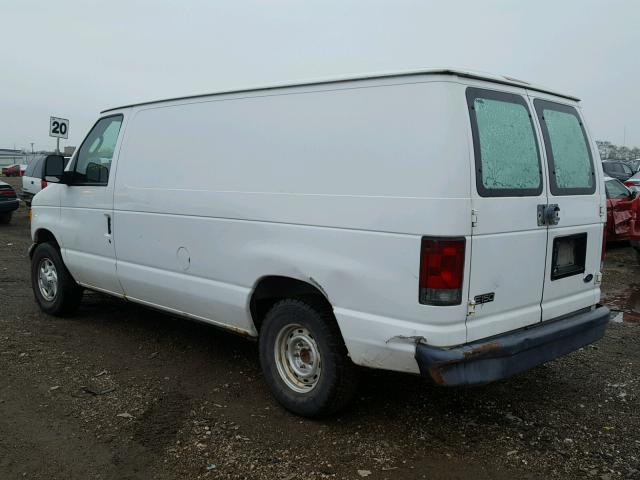 1FTRE14263HB71741 - 2003 FORD ECONOLINE WHITE photo 3