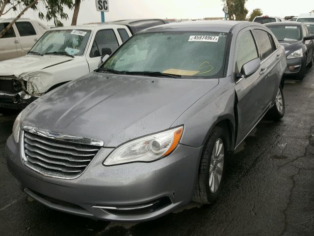 1C3CCBBGXDN533741 - 2013 CHRYSLER 200 TOURIN SILVER photo 2