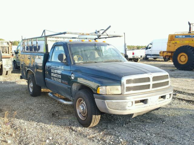 3B6KC2667YM215914 - 2000 DODGE RAM 2500 GREEN photo 1