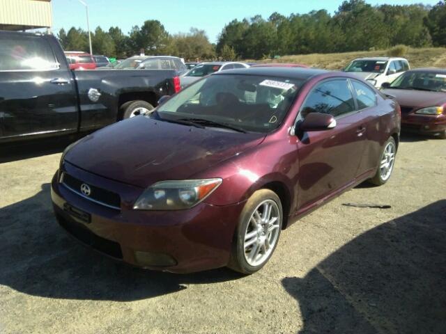 JTKDE167170178774 - 2007 SCION TC MAROON photo 2