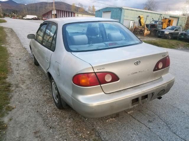 1NXBR12E42Z631354 - 2002 TOYOTA COROLLA CE GRAY photo 3