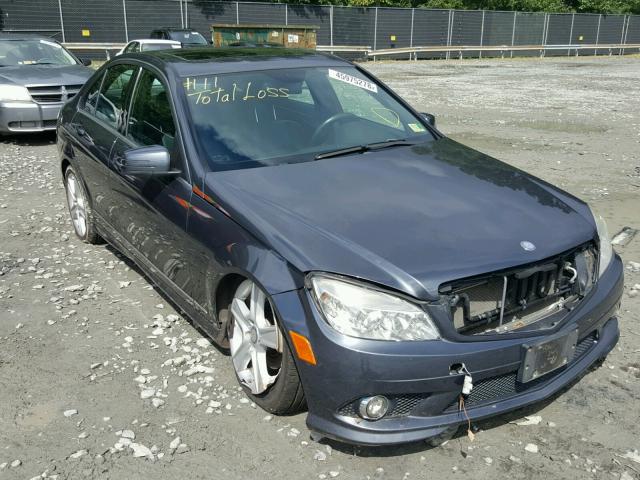 WDDGF8BB5AR093451 - 2010 MERCEDES-BENZ C 300 4MAT GRAY photo 1