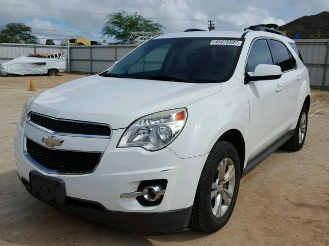 2GNALPEK4D6326967 - 2013 CHEVROLET EQUINOX LT WHITE photo 2