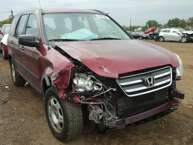 JHLRD78505C047848 - 2005 HONDA CR-V LX RED photo 9