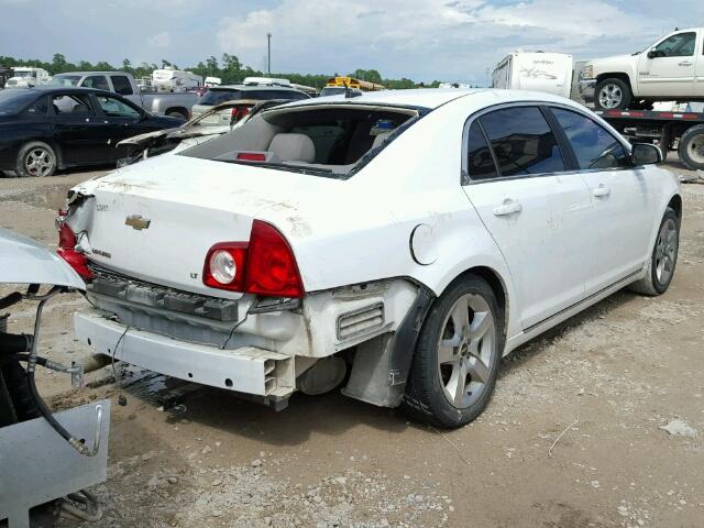 1G1ZH57BX9F103515 - 2009 CHEVROLET MALIBU 1LT WHITE photo 4