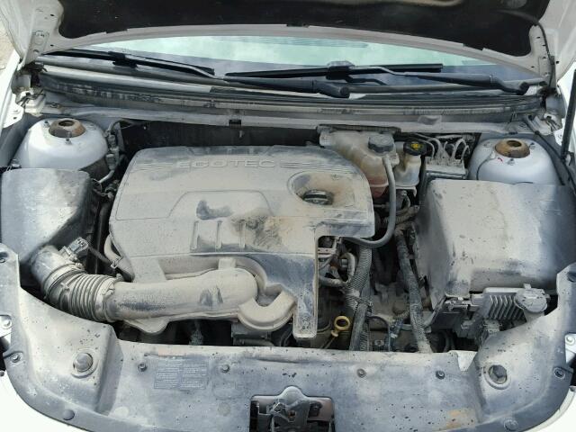 1G1ZH57BX9F103515 - 2009 CHEVROLET MALIBU 1LT WHITE photo 7