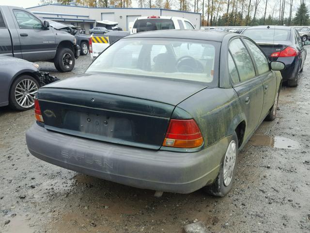 1G8ZH5286WZ118827 - 1998 SATURN SL1 GREEN photo 4