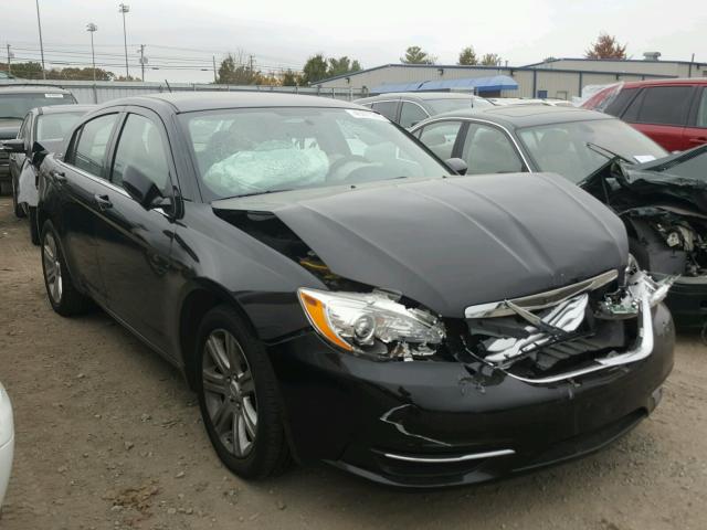 1C3BC1FG1BN581531 - 2011 CHRYSLER 200 TOURIN BLACK photo 1