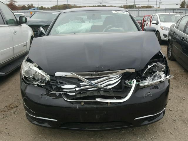 1C3BC1FG1BN581531 - 2011 CHRYSLER 200 TOURIN BLACK photo 9