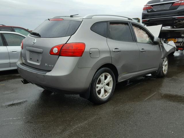 JN8AS58V28W125817 - 2008 NISSAN ROGUE S GRAY photo 4