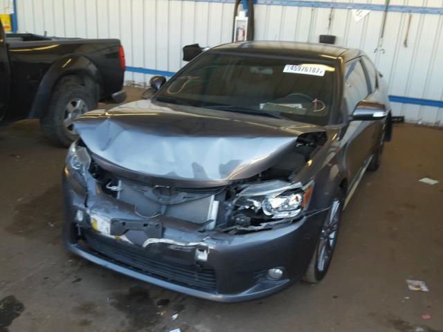 JTKJF5C79C3042266 - 2012 TOYOTA SCION TC 灰色 照片 2