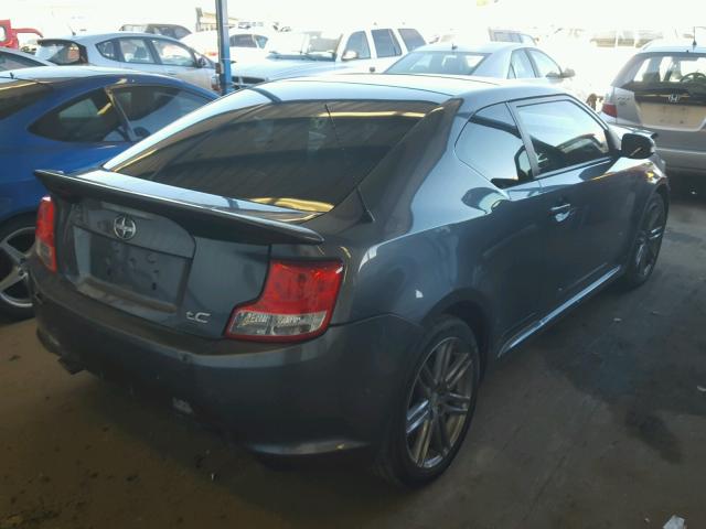 JTKJF5C79C3042266 - 2012 TOYOTA SCION TC 灰色 照片 4