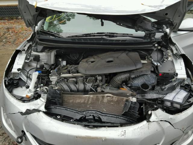 5NPDH4AEXDH448041 - 2013 HYUNDAI ELANTRA GL SILVER photo 7