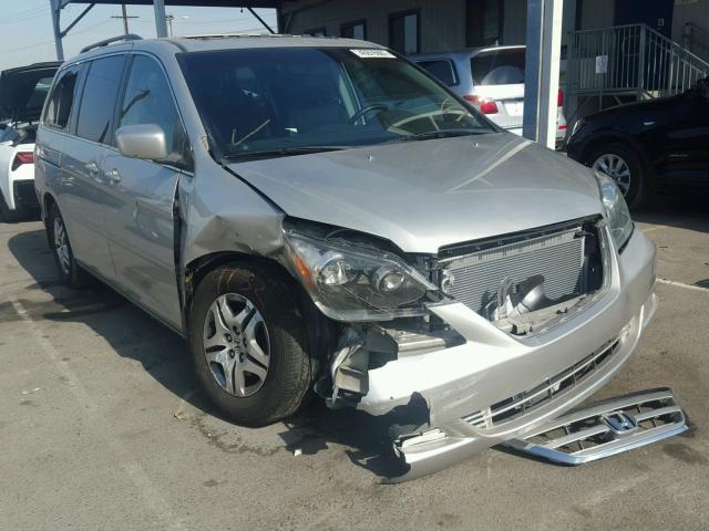 5FNRL387X6B079866 - 2006 HONDA ODYSSEY EX SILVER photo 1