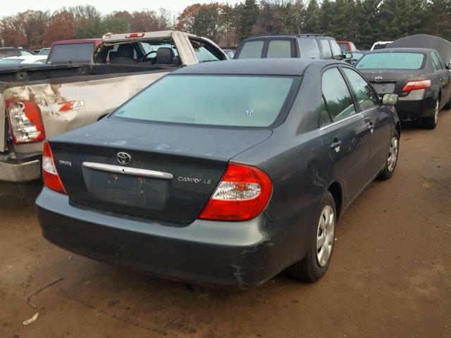 4T1BE32K42U559052 - 2002 TOYOTA CAMRY LE Yaşıl foto 4