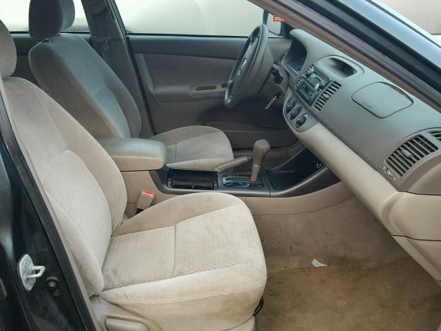 4T1BE32K42U559052 - 2002 TOYOTA CAMRY LE Yaşıl foto 5