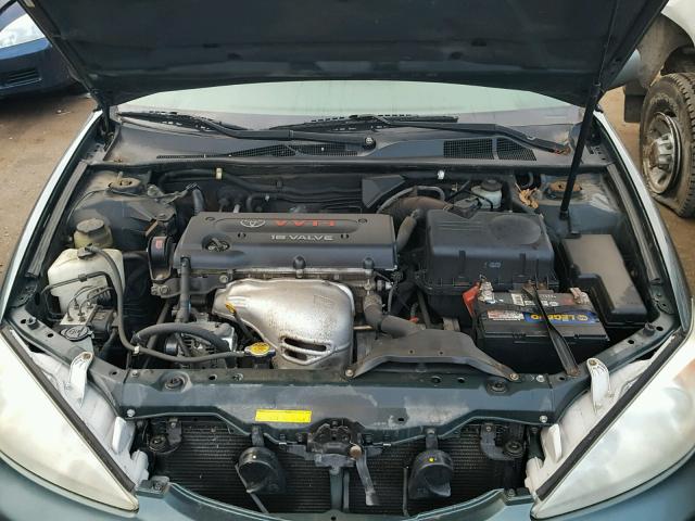 4T1BE32K42U559052 - 2002 TOYOTA CAMRY LE Yaşıl foto 7