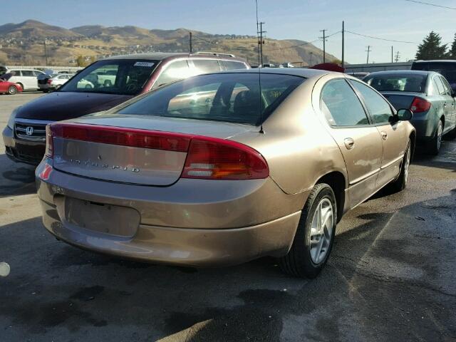 2B3HD46RX1H585799 - 2001 DODGE INTREPID S 金色 照片 4
