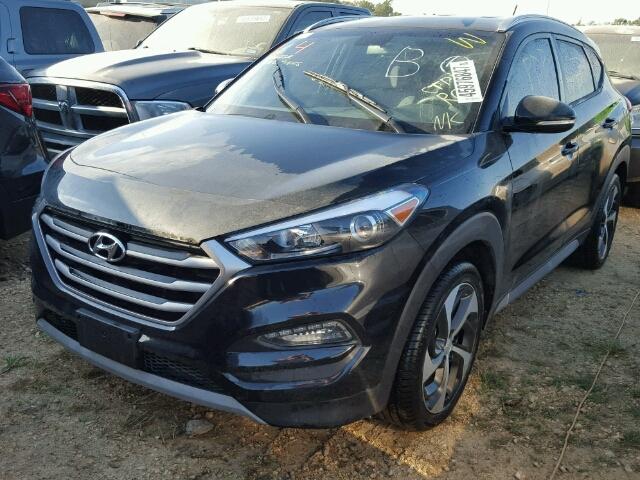 KM8J33A29HU423835 - 2017 HYUNDAI TUCSON BLACK photo 2