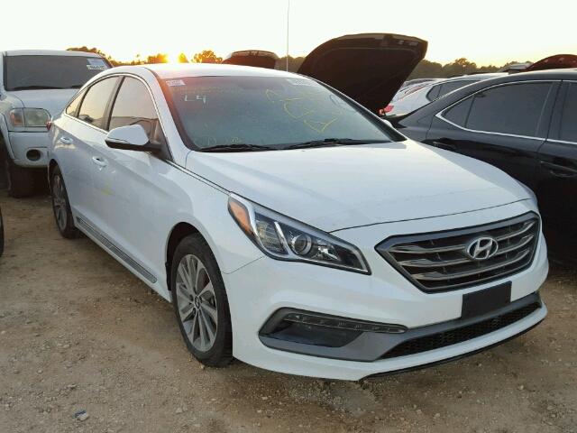 5NPE34AF3HH569821 - 2017 HYUNDAI SONATA WHITE photo 1