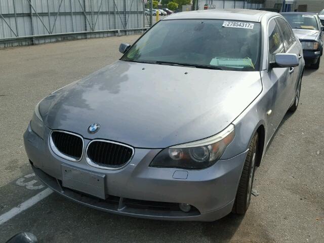 WBANA73564B802708 - 2004 BMW 530 I GRAY photo 2