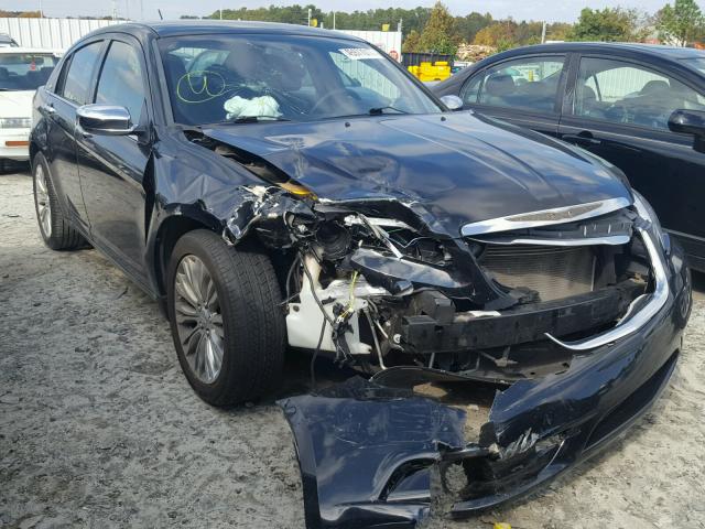 1C3CCBCG7DN515597 - 2013 CHRYSLER 200 LIMITE BLACK photo 1