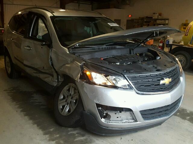 1GNKVFED7DJ152924 - 2013 CHEVROLET TRAVERSE L SILVER photo 1