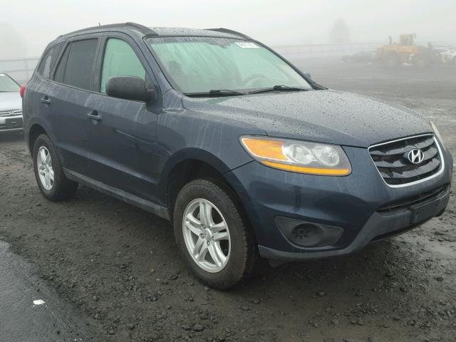 5XYZGDAB0BG083064 - 2011 HYUNDAI SANTA FE G BLUE photo 1