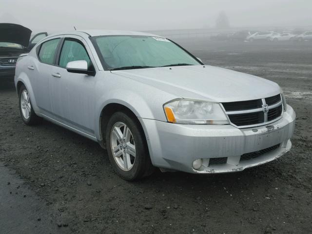 1B3CC5FB2AN132855 - 2010 DODGE AVENGER R/ SILVER photo 1