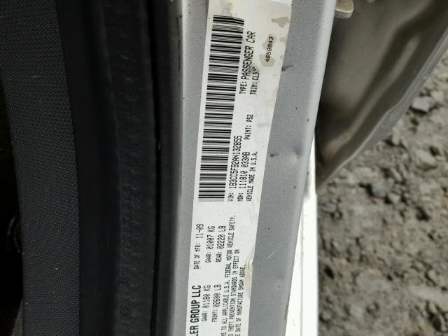 1B3CC5FB2AN132855 - 2010 DODGE AVENGER R/ SILVER photo 10