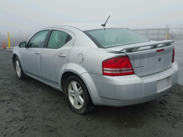 1B3CC5FB2AN132855 - 2010 DODGE AVENGER R/ SILVER photo 3