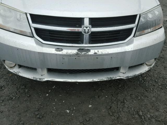 1B3CC5FB2AN132855 - 2010 DODGE AVENGER R/ SILVER photo 9